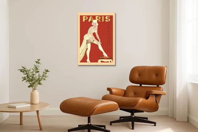 Living Modern Caramel Eames Solo Ls