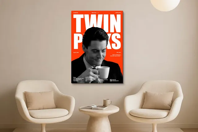 Living Modern Twin Tulip Chairs Ls