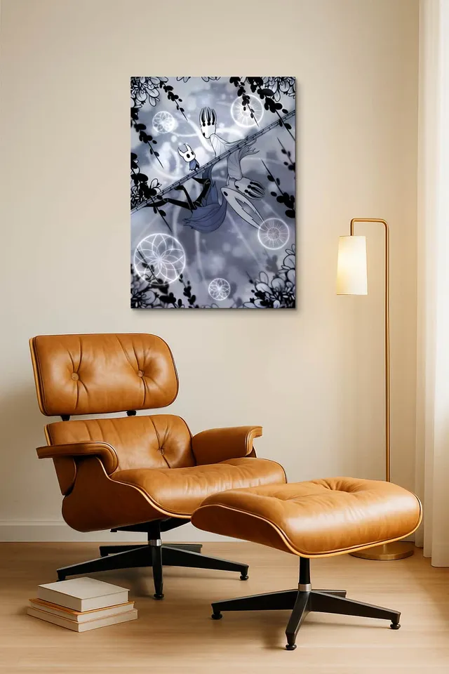 Living Room Okuma Caramel Eames Lounge