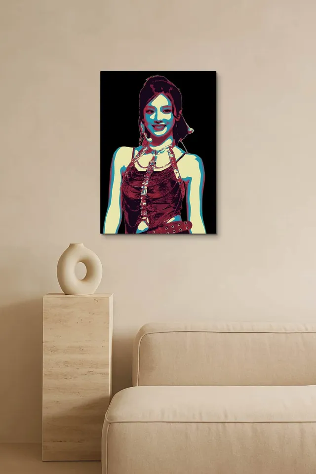 Living Room Salon Empty Travertine Curator