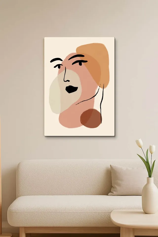 Living Room Salon Nordic Pure White