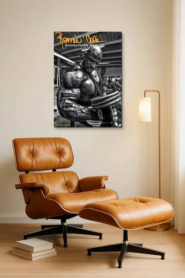 Living Room Okuma Caramel Eames Lounge
