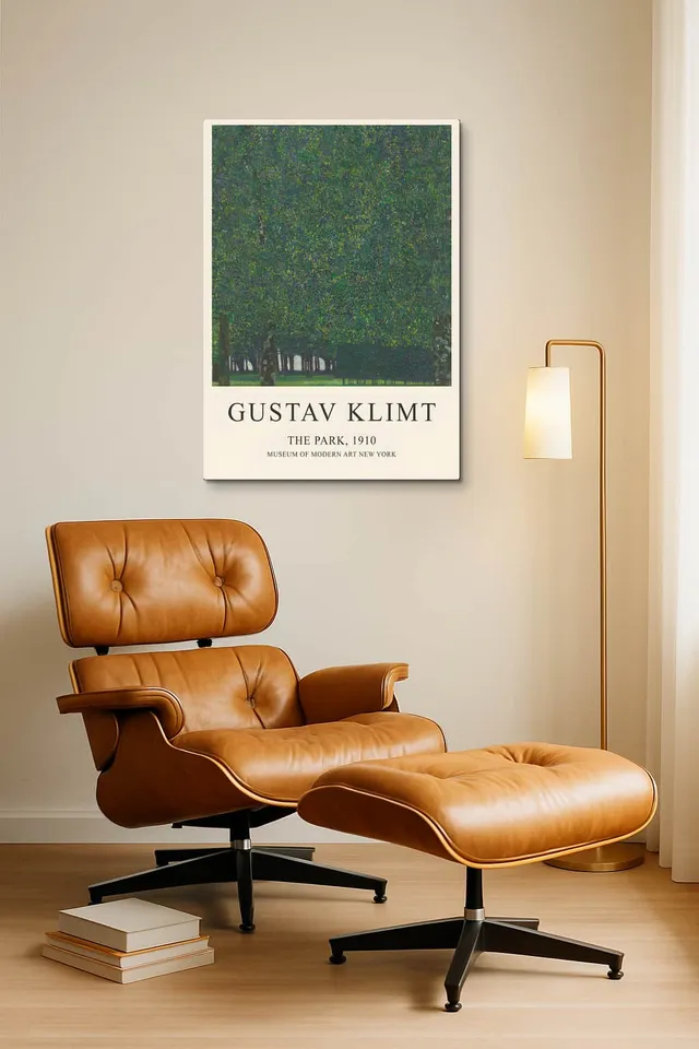 Living Room Okuma Caramel Eames Lounge