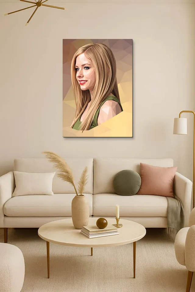 Living Room Salon Decor Cream Armchair Pair