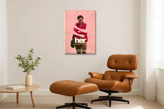 Living Modern Caramel Eames Solo Ls