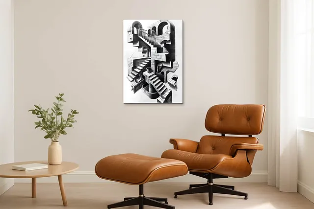 Living Modern Caramel Eames Solo Ls