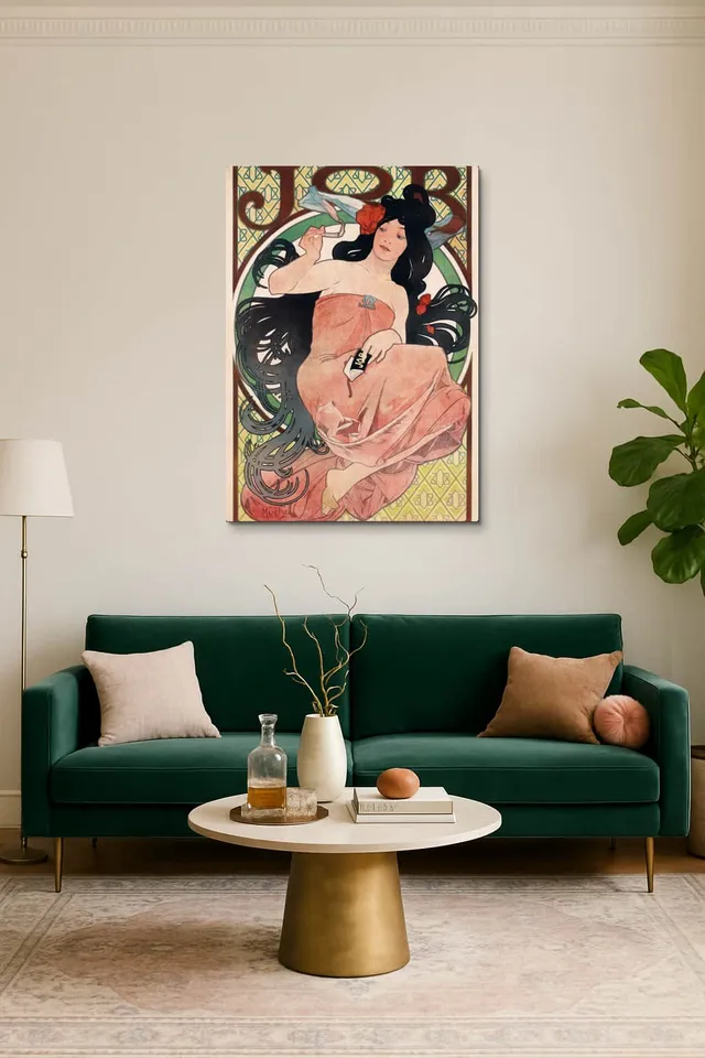 Living Room Salon Decor Emerald Velvet Sofa