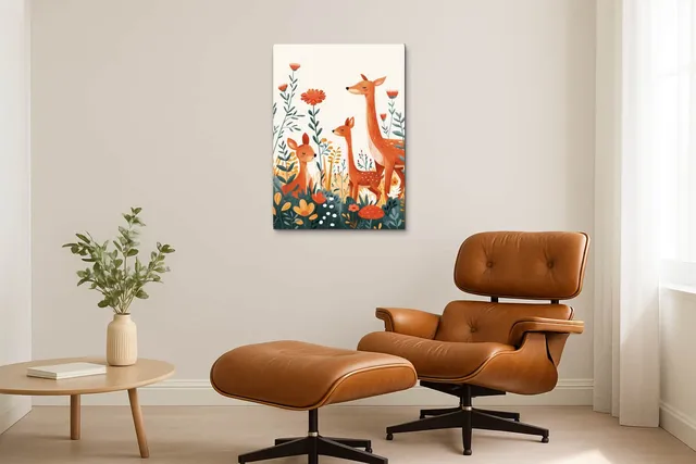 Living Modern Caramel Eames Solo Ls