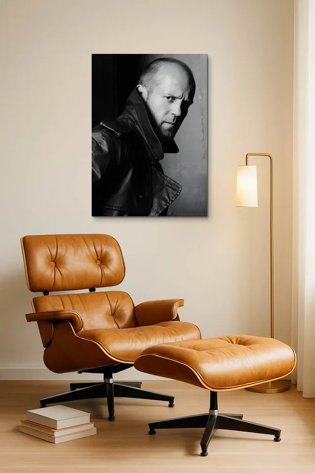 Living Room Okuma Caramel Eames Lounge