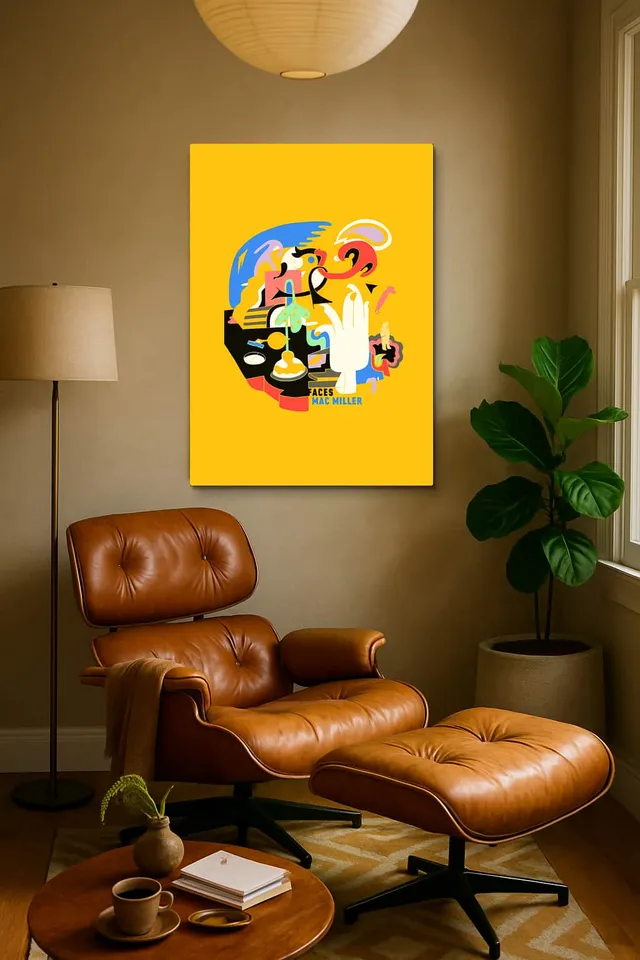 Living Room Calisma Midcentury Eames Corner