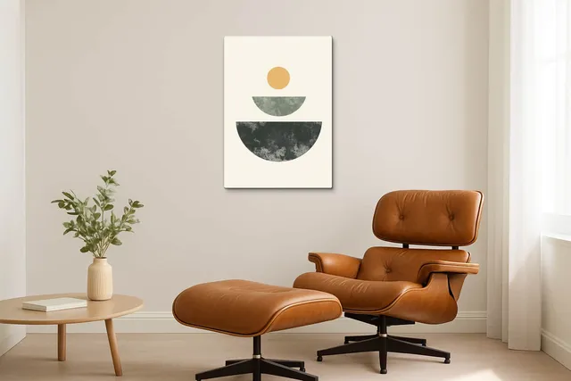 Living Modern Caramel Eames Solo Ls