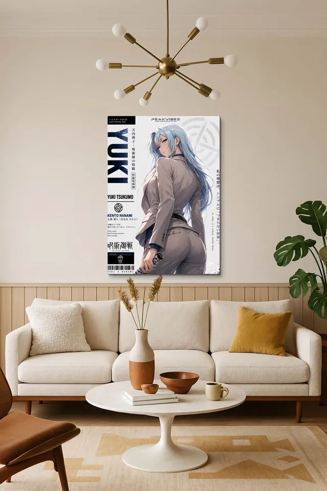 Living Room Salon Decor Mid Century Walnut Sputnik