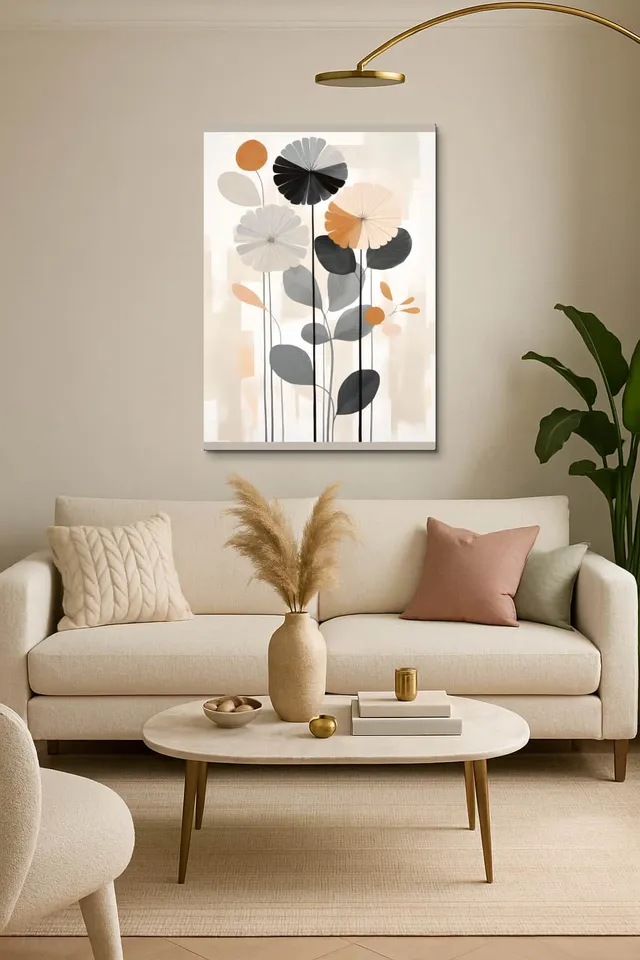 Living Room Salon Decor Italian Marble Sehpa