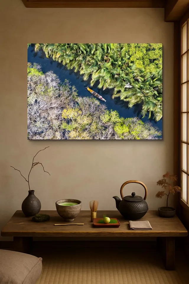 Living Room Wabi Tea Corner