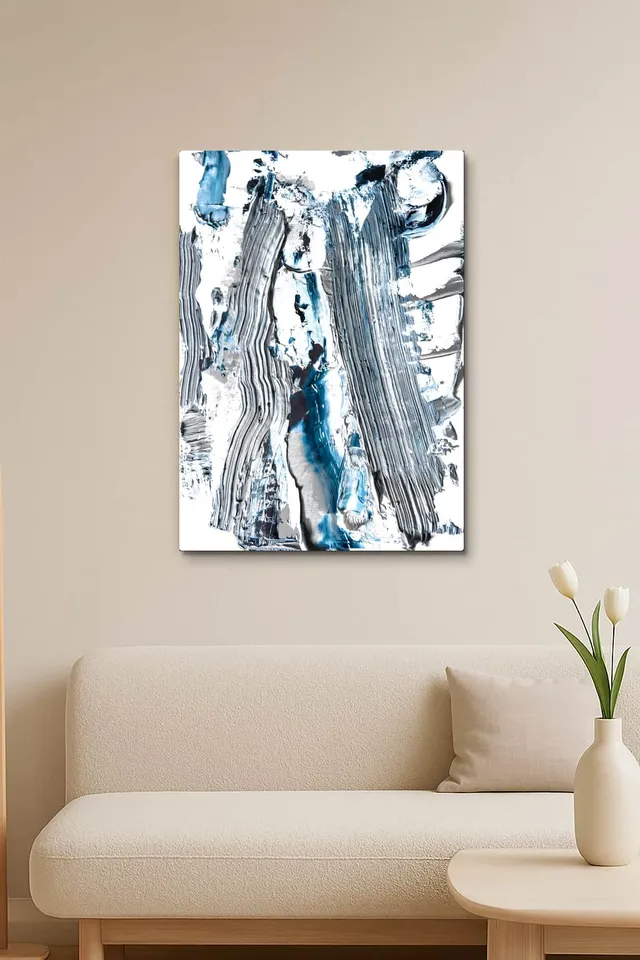 Living Room Salon Nordic Pure White
