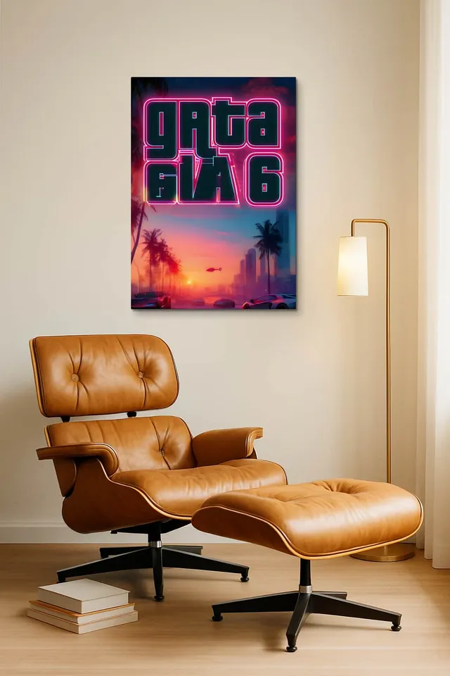 Living Room Okuma Caramel Eames Lounge