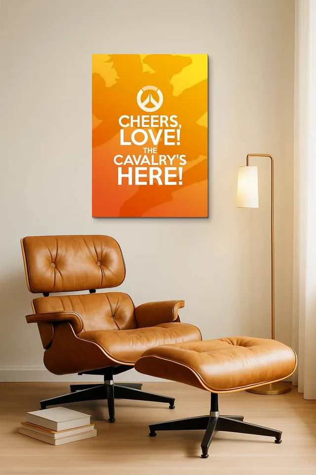 Living Room Okuma Caramel Eames Lounge