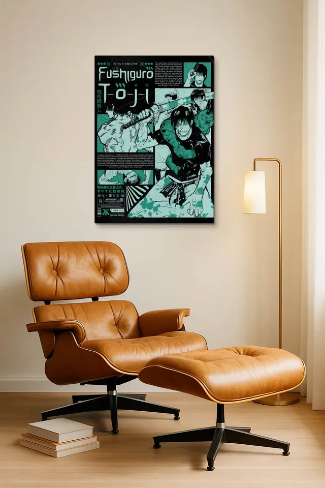 Living Room Okuma Caramel Eames Lounge