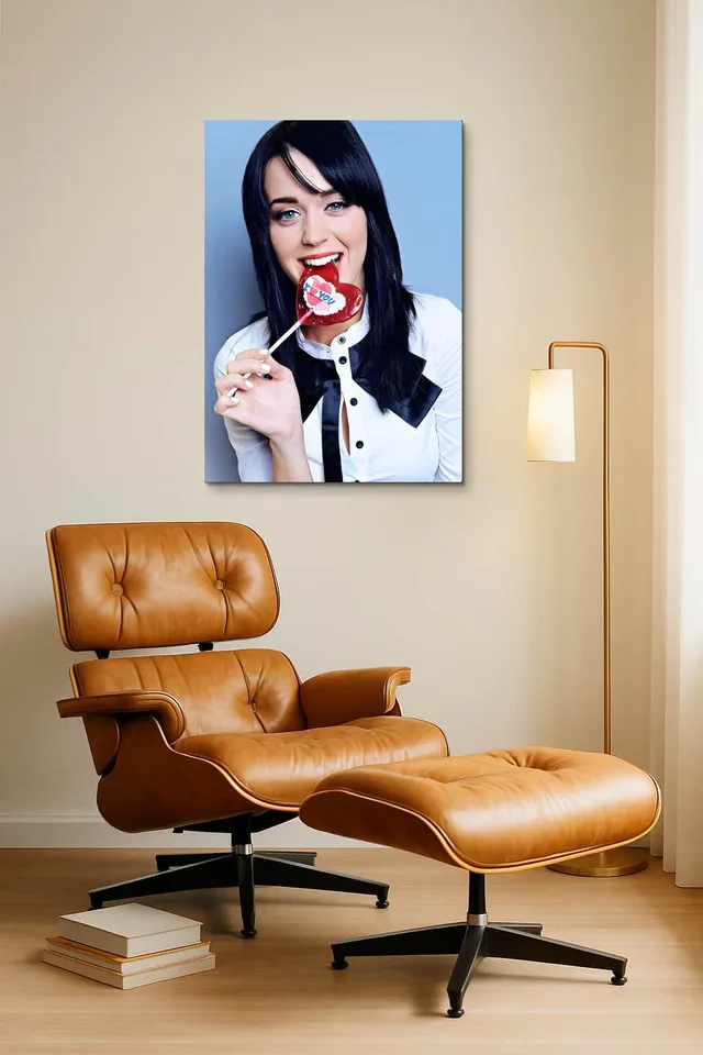 Living Room Okuma Caramel Eames Lounge