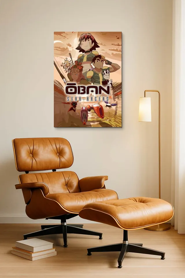Living Room Okuma Caramel Eames Lounge