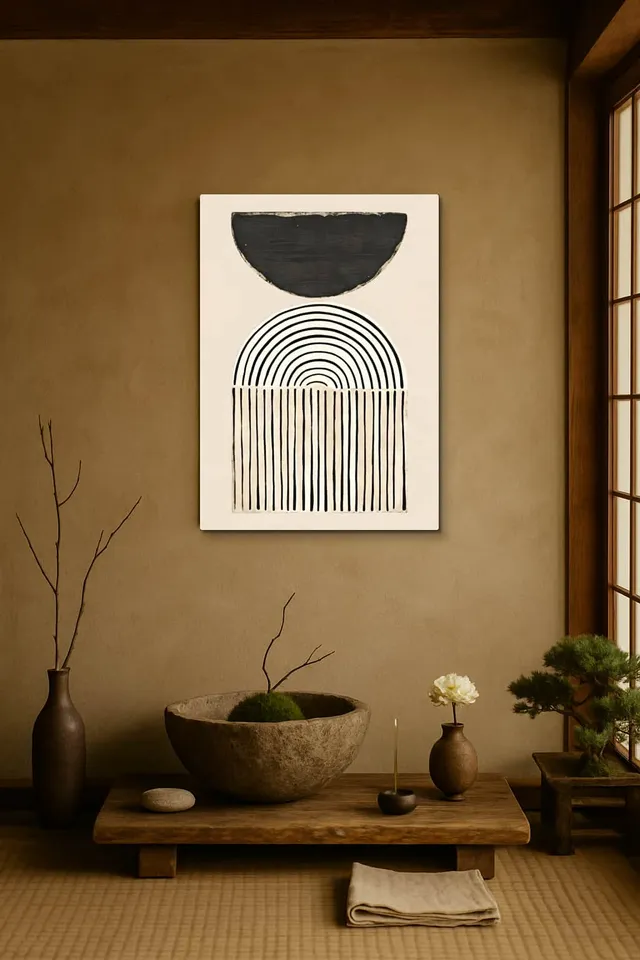 Living Room Wabi Stone Bowl