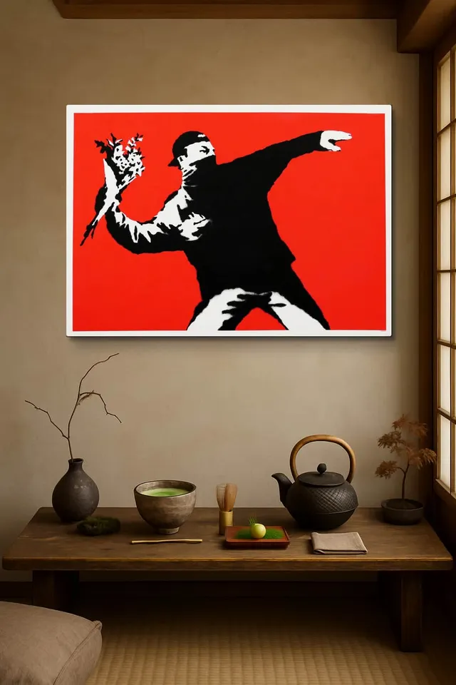 Living Room Wabi Tea Corner