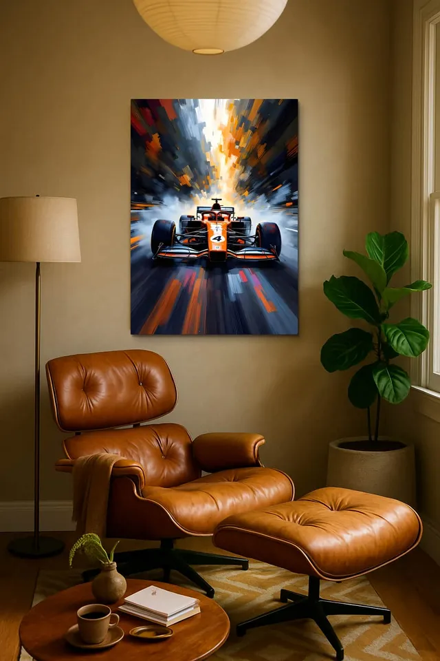 Living Room Calisma Midcentury Eames Corner