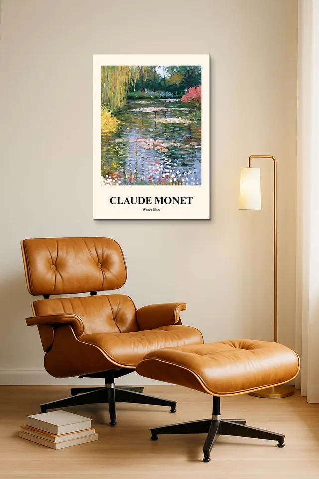 Living Room Okuma Caramel Eames Lounge