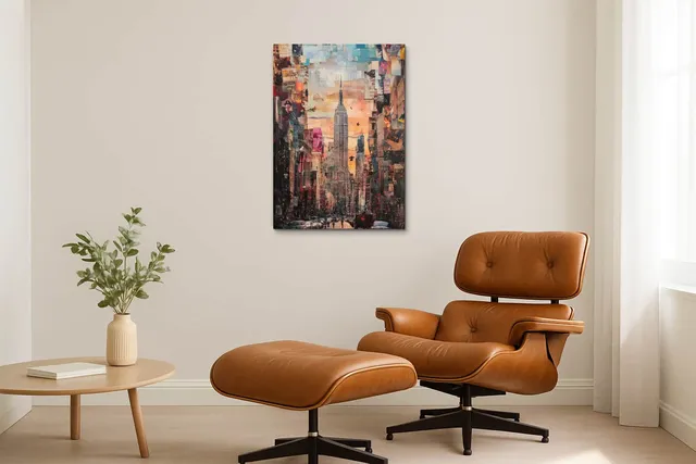 Living Modern Caramel Eames Solo Ls