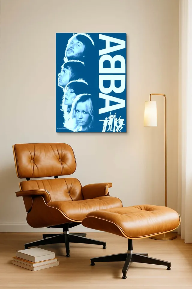 Living Room Okuma Caramel Eames Lounge