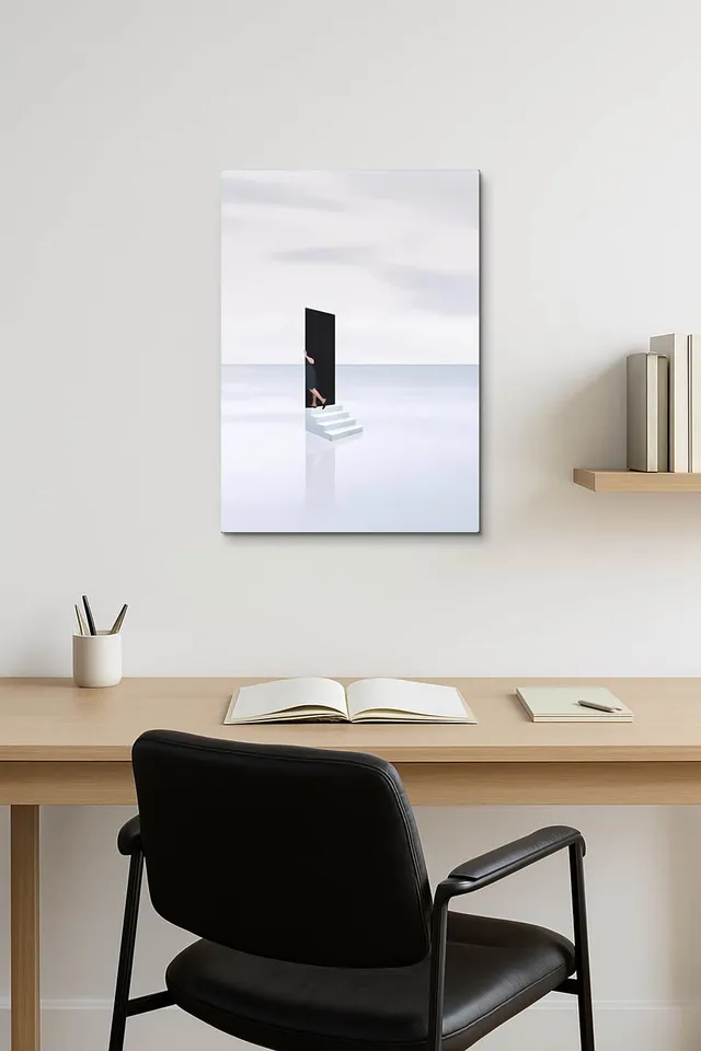 Calisma Modernist Oak Desk