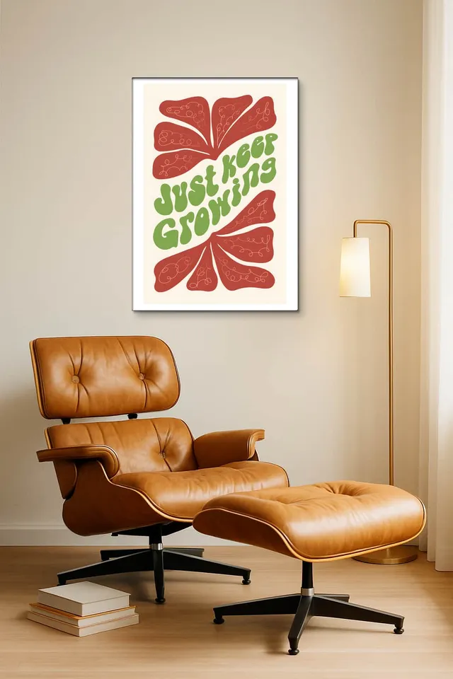 Living Room Okuma Caramel Eames Lounge