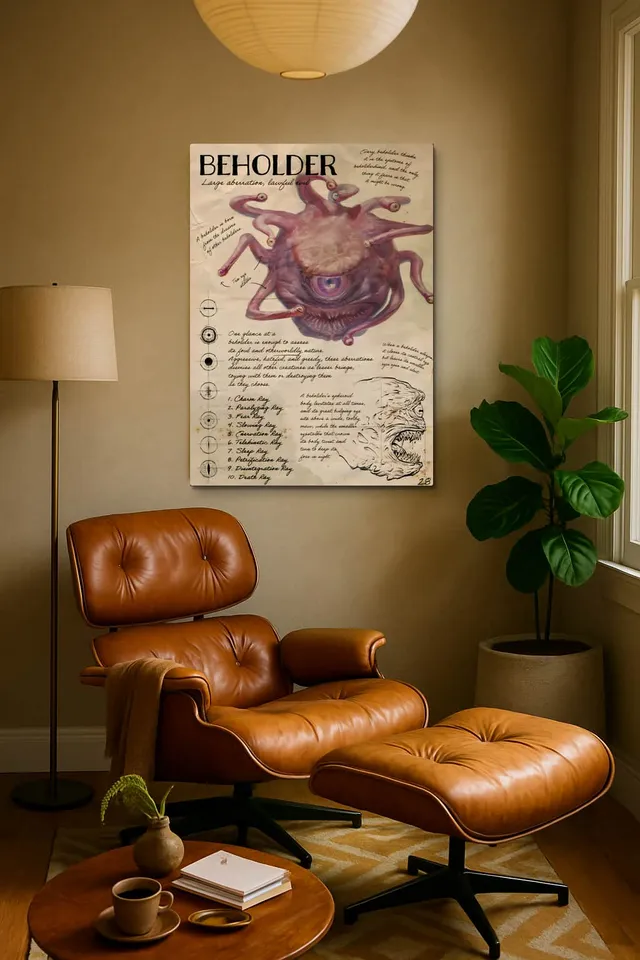 Living Room Calisma Midcentury Eames Corner