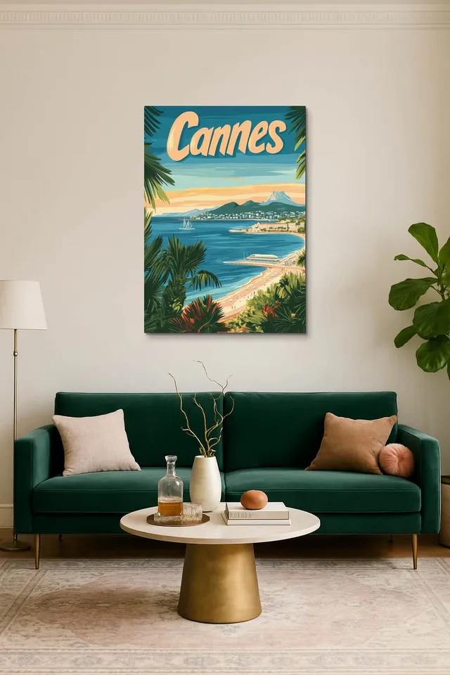 Living Room Salon Decor Emerald Velvet Sofa