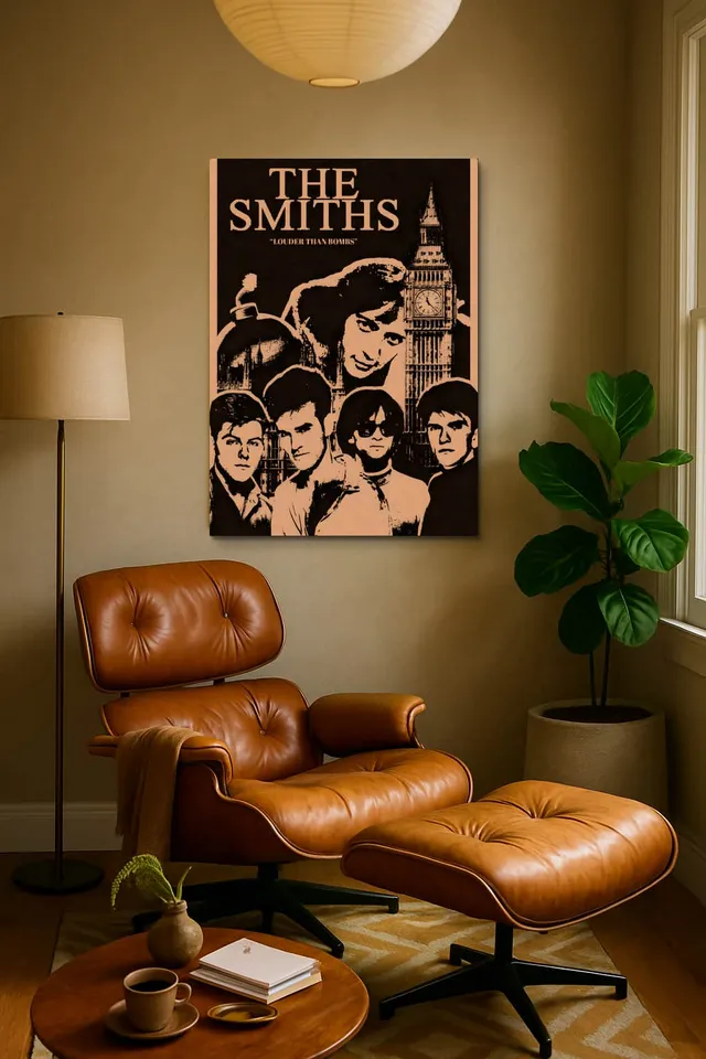 Living Room Calisma Midcentury Eames Corner