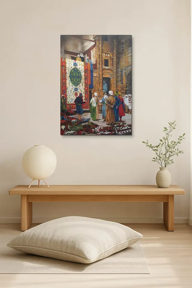Living Room Salon Japandi Bright Corner