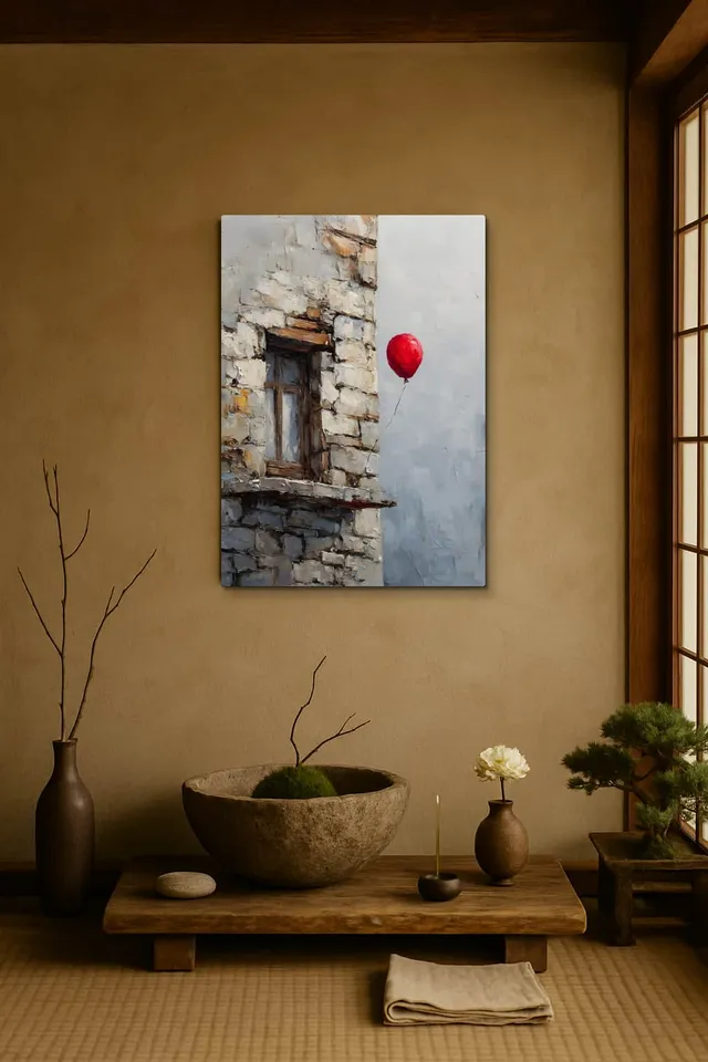 Living Room Wabi Stone Bowl