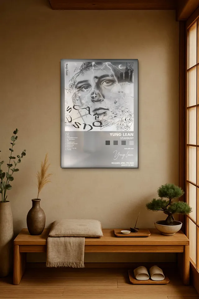 Living Room Japandi Shoji Screen