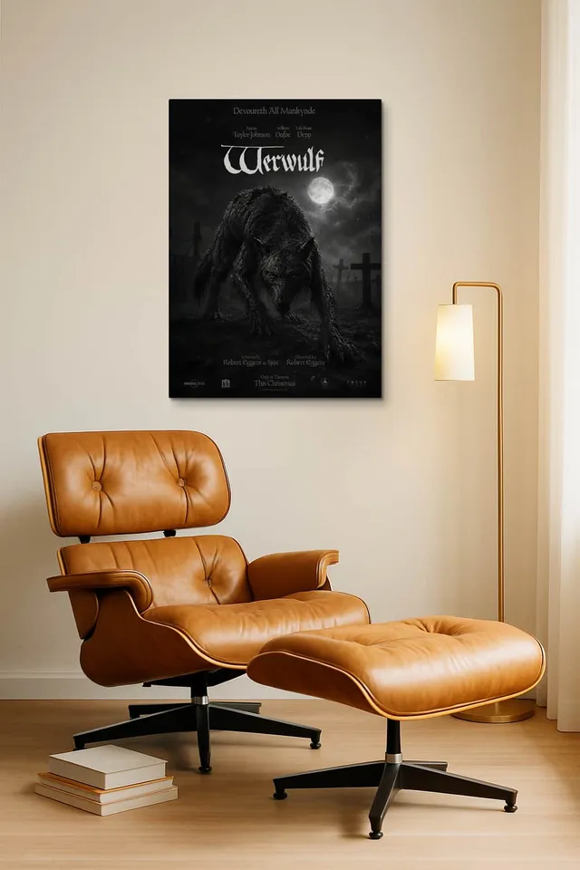 Living Room Okuma Caramel Eames Lounge