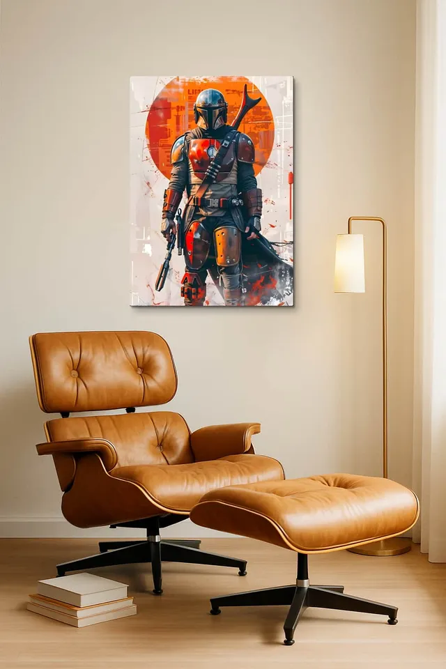 Living Room Okuma Caramel Eames Lounge