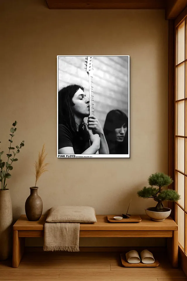 Living Room Japandi Shoji Screen