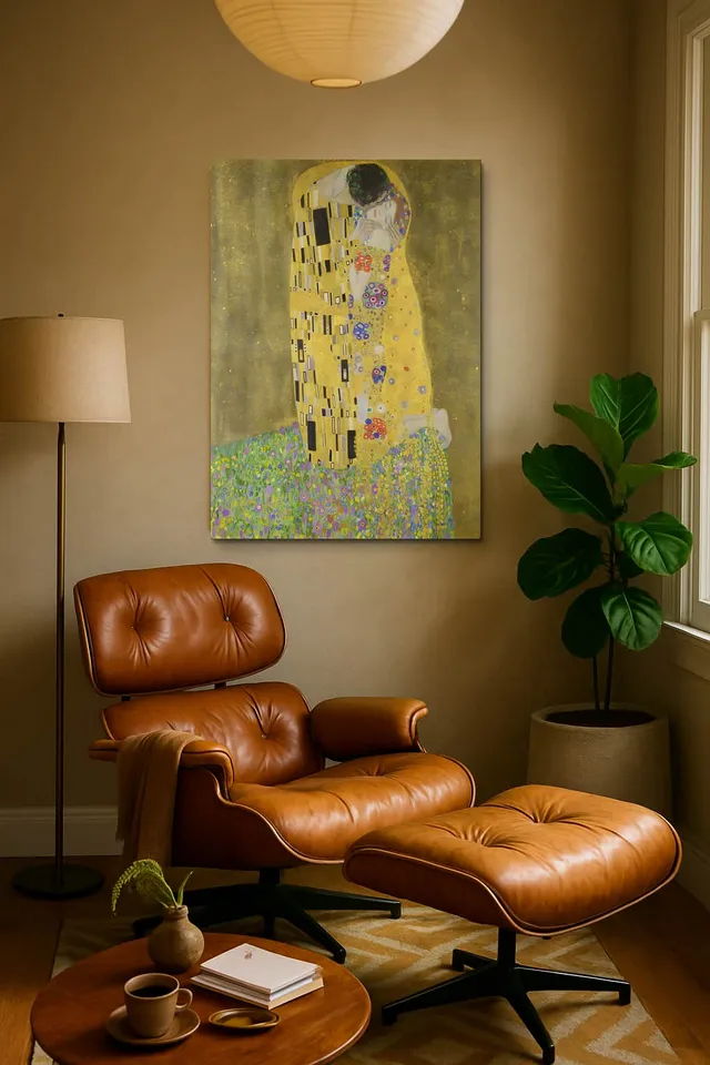 Living Room Calisma Midcentury Eames Corner