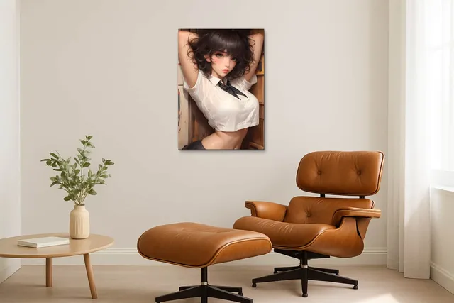 Living Modern Caramel Eames Solo Ls