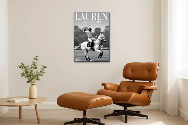 Living Modern Caramel Eames Solo Ls