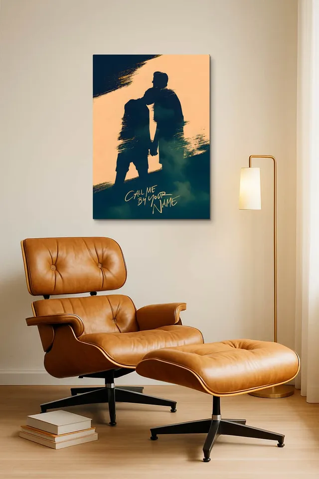 Living Room Okuma Caramel Eames Lounge