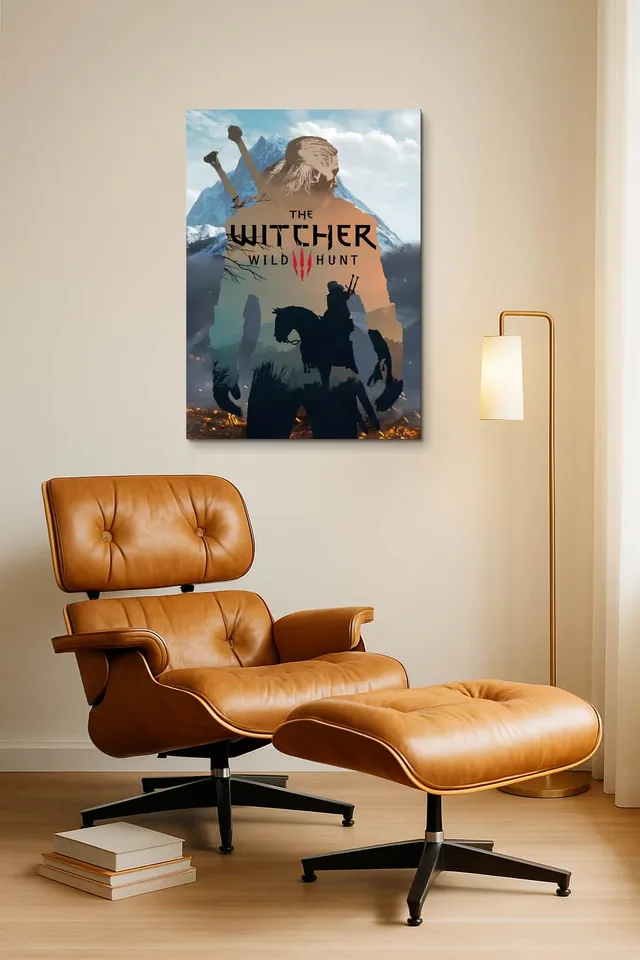 Living Room Okuma Caramel Eames Lounge