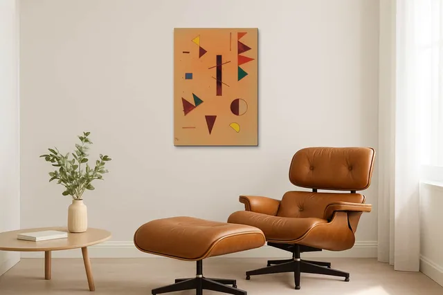 Living Modern Caramel Eames Solo Ls
