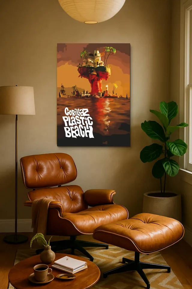 Living Room Calisma Midcentury Eames Corner