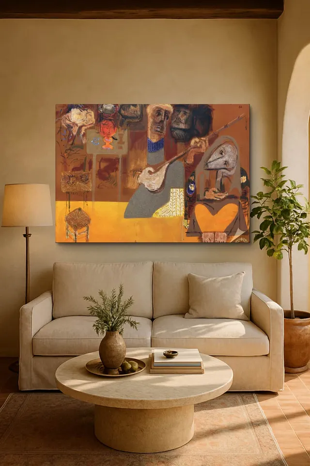 Living Room Salon Akdeniz Villa