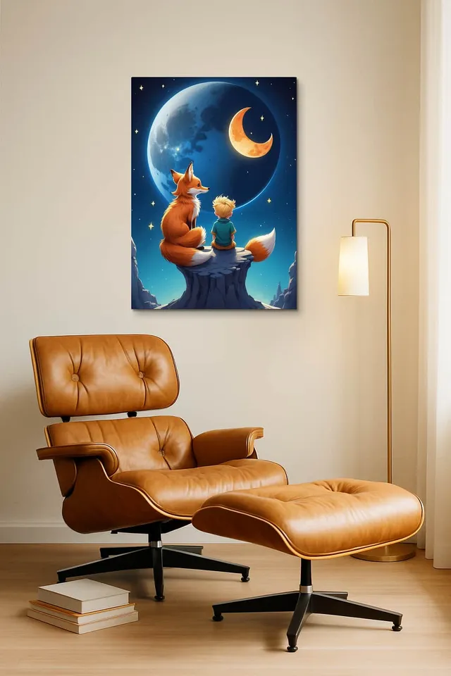 Living Room Okuma Caramel Eames Lounge